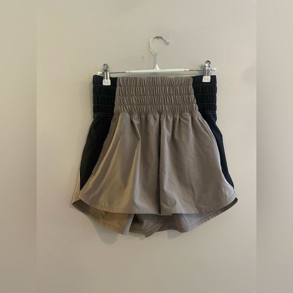 Abercrombie & Fitch Pants - YPB Abercrombie & Fitch Brown and Black Athletic Shorts